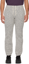 VINCE OFF-WHITE MARBLE LOUNGE PANTS