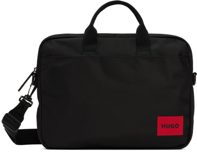 Hugo Black Ethon Briefcase In 002 Black