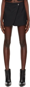 Coperni Midrise Mini Skirt In Black