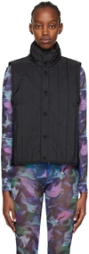 HENRIK VIBSKOV BLACK ROUND VEST