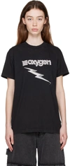 Eytys Black Jay T-shirt In Oxygen