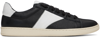 RHUDE SSENSE EXCLUSIVE BLACK & WHITE COURT SNEAKERS