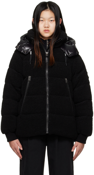 Mackage Black Edana Down Jacket In C0001 Black