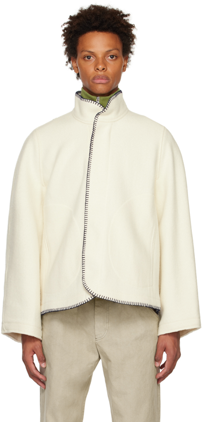 3man White Blanket Jacket | ModeSens