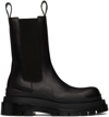 Bottega Veneta The Lug Slip-on Boots In 1507-black-ch-ch