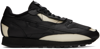 Maison Margiela Project 0 Cl Memory Of V2 Shell-trimmed Leather Sneakers In T8013 Black