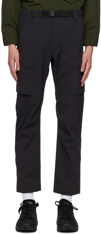 Goldwin One Truck Stretch-shell Trousers In Black