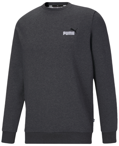 Puma Men's Embroidered-logo Crewneck Sweatshirt In Dgh