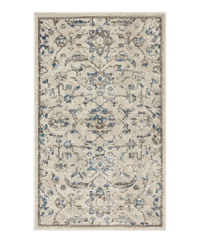 Mohawk Cleo Holloway 3' X 5' Area Rug In Blue
