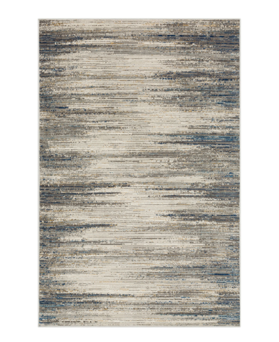 Mohawk Cleo Bell Place 6' X 9' Area Rug In Silver