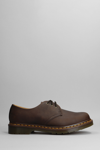 Dr. Martens 1461 Crazy Horse Leather Oxford Shoes In Brown