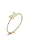 EMBER FINE JEWELRY 14K YELLOW GOLD BUTTERFLY RING