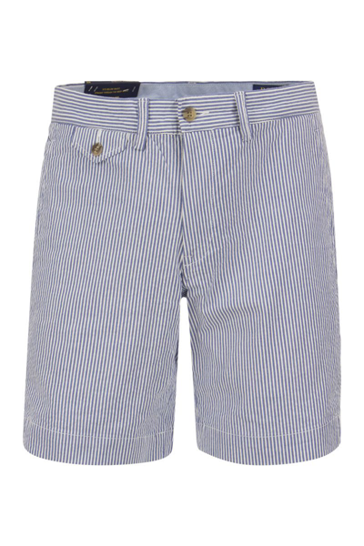 Polo Ralph Lauren Stripe-print Shorts In Multi