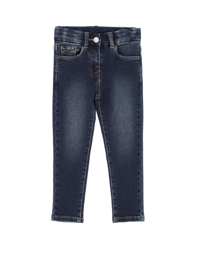 Chiara Ferragni Eyestar Stretch Jeans In Blu Stone Denim