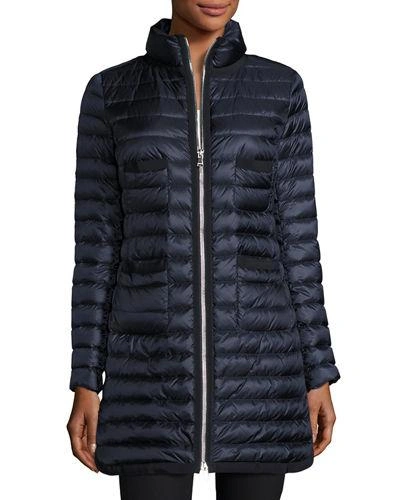 Moncler Bogue Long Season- Resort In Navy