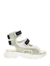 MONNALISA MONNALISA  FASHION TRACK NAPPA GLITTER SANDALS