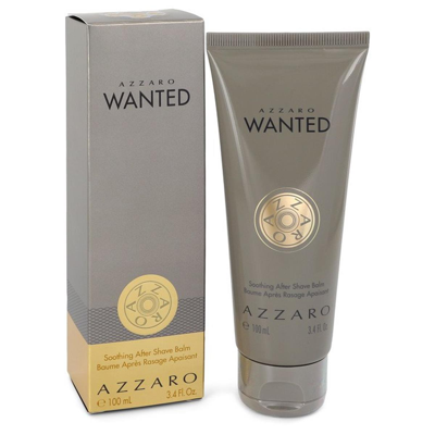 Azzaro 549229 Wanted Cologne After Shave Balm Spray For Men&#44; 3.4 oz In Grey