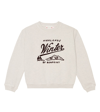 Bonpoint Tayla Printed Cotton Sweatshirt In Mauve Grise