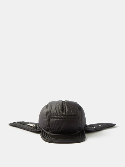 Givenchy 4g-embroidered Shell Cap In Black