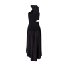 Stella Mccartney Silk Cut-out Maxi Dress Women In Black