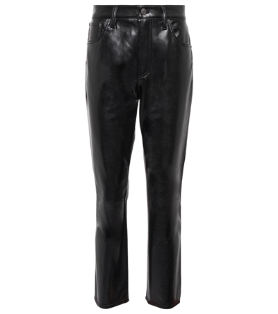 Citizens Of Humanity Jolene High-rise Slim-fit Pants In Black