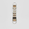 BURBERRY BURBERRY MONOGRAM MOTIF VINTAGE CHECK KEY RING