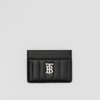 BURBERRY BURBERRY QUILTED LEATHER LOLA CARD CASE