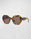 Prada Woman Sunglasses Pr 16ws In Tortoise