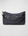 MZ WALLACE CROSBY CONVERTIBLE QUILTED SHOULDER BAG