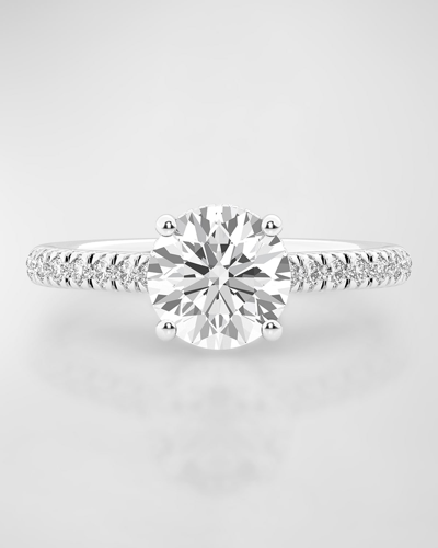 Neiman Marcus Lab Grown Diamonds Platinum Round Lab-grown Diamond Ring