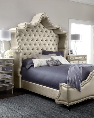 Haute House Antoinette Queen Bed In Champagne