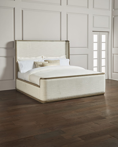 Hooker Furniture Linville Falls Collection Boones King Shelter Bed In Pearl