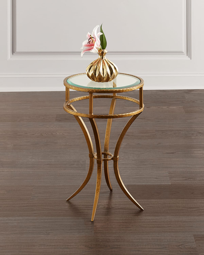 Hooker Furniture Laureng Martini Table In Gold
