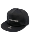 MASTERMIND JAPAN BLACK CRYSTAL-EMBELLISHED BASEBALL CAP,MJ22E09CA00618039044
