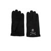 MASTERMIND JAPAN BLACK EMBROIDERED SKULL GLOVES,MJ22E09GL00219157125