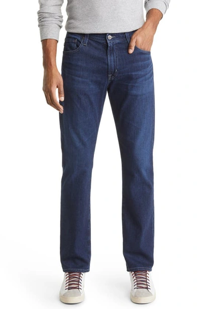 Ag Everett Stretch Slim-straight Jeans In Scout