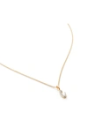 Monica Vinader Diamond Alphabet Pendant Necklace In 18ct Gold Vermeil Sterling C