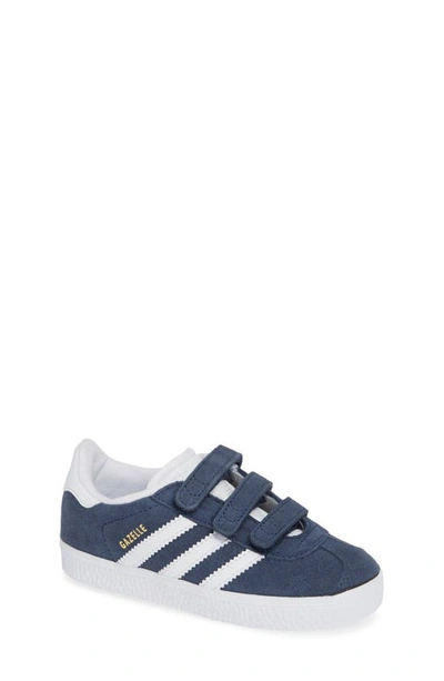 Adidas Originals Kids' Gazelle Trainer In Dark Blue