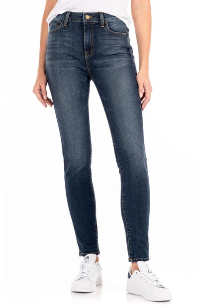 Modern American Soho High Waist Skinny Jeans In Medium Vtg