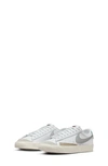 Nike Kids' Blazer Low '77 Low Top Sneaker In White/ Light Menta/ Sail/ Grey