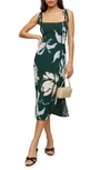 Reformation Besse Tie Strap Dress In Lyra