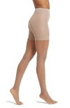 Spanx Women's Uptown Tight-end Micro-fishnet Tights In Nude