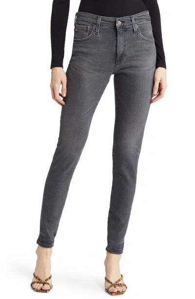 Ag The Farrah High Waist Skinny Jeans In 12 Years Mnetic