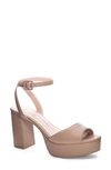 Chinese Laundry Theresa Platform Sandal In Taupe