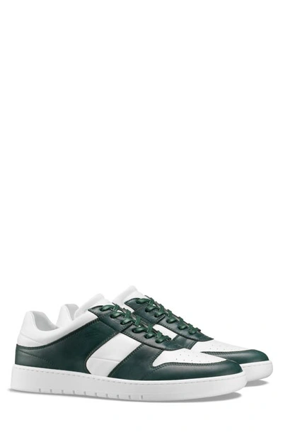 Koio Men's Aventino Leather Low-top Sneakers In Ivy