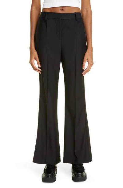 Twp Jagger Wool Tuxedo Pants In Black