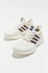Adidas Originals Womens Adidas Ultraboost Web Dna Running Shoes In Off White + Legend Ink + Bliss Blue