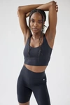 All Access V-neck Cropped Top In Black