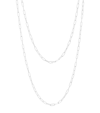 Annoushka White Gold Long Cable Chain