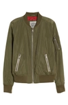 Levi's® Levi's Ma-1 Satin Bomber Jacket In Army Green